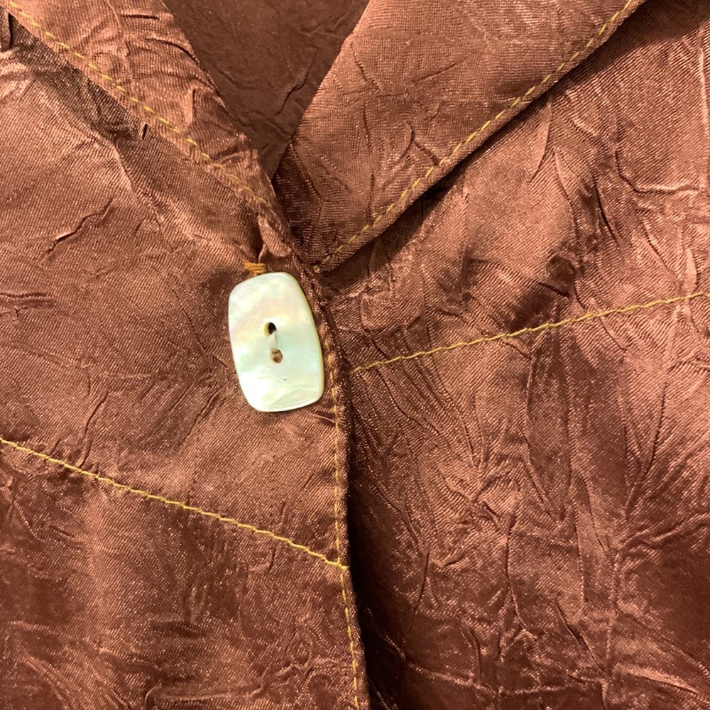 AUTHENTIC NOTHING MATCHES :2 PCS PANT SET:SZ3= XL:COPPER MIX COLORS/ARTSY BOHO - Picture 5 of 12